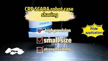 CRP Scara robotirakenduse juhtumite jagamine